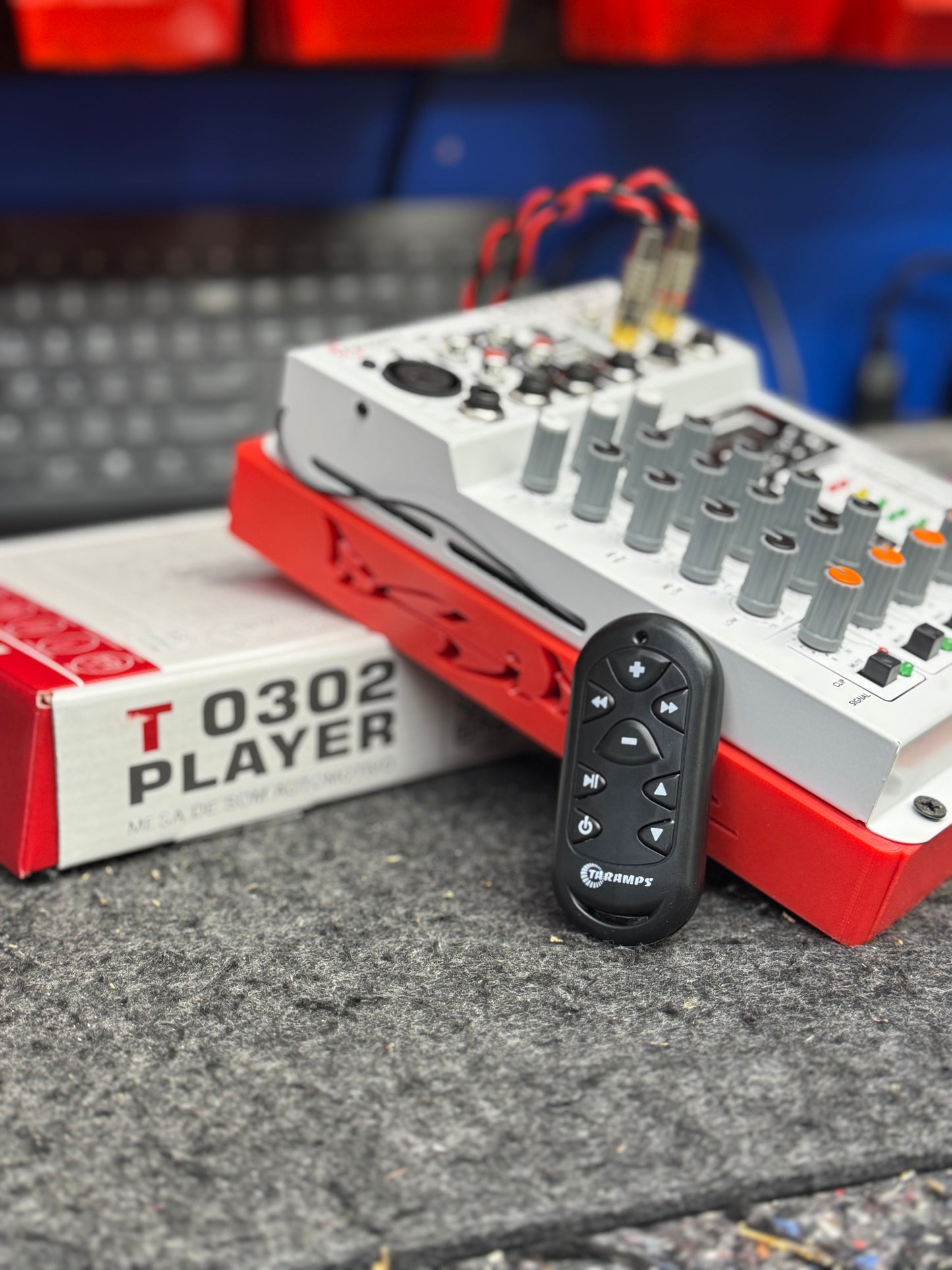 Bside Mixer Box โ Bluetooth Control, 20FT Wiring & Long-Range Remote (Pre-Order)