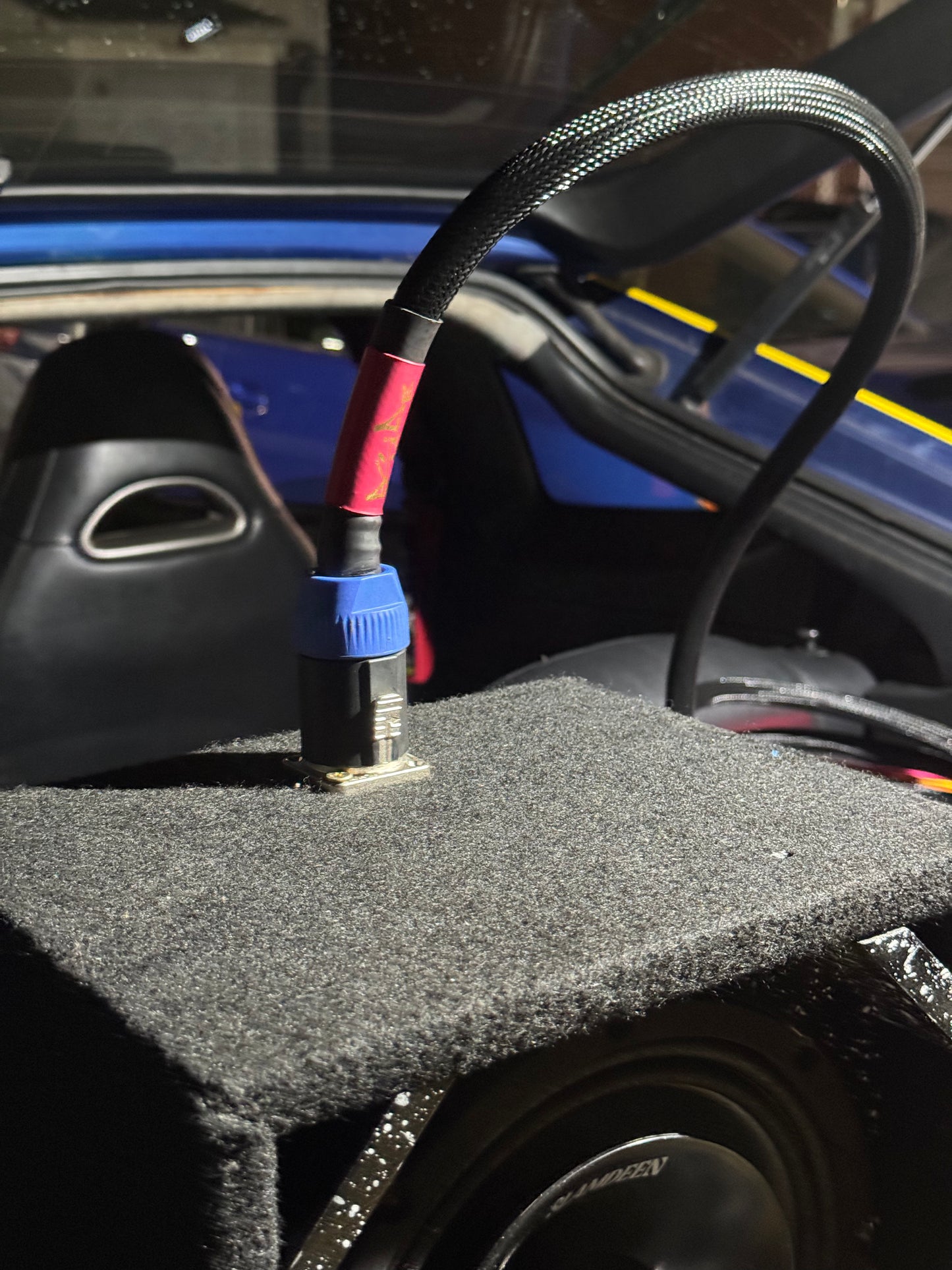Anaconda – 12-Gauge 8-Conductor Speakon Cable with Braided Sleeving | Built for Car Audio Pro