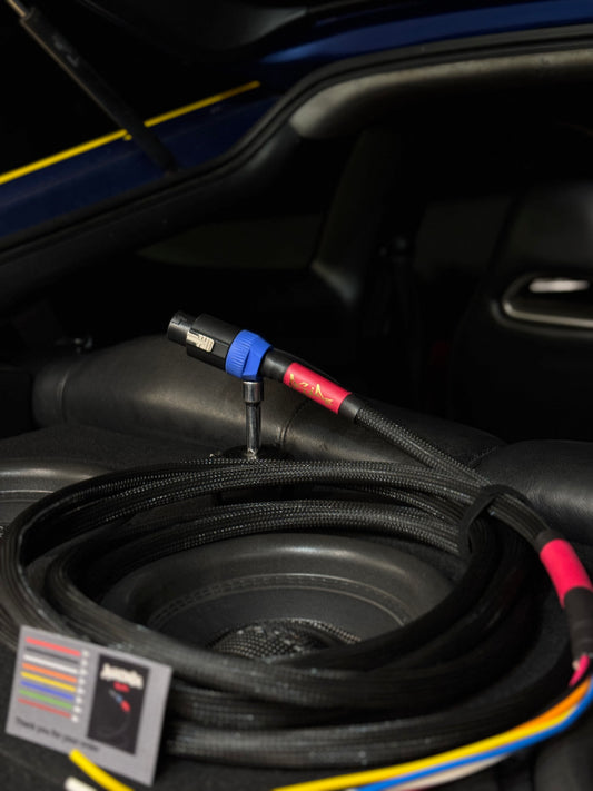 Anaconda – 12-Gauge 8-Conductor Speakon Cable with Braided Sleeving | Built for Car Audio Pro