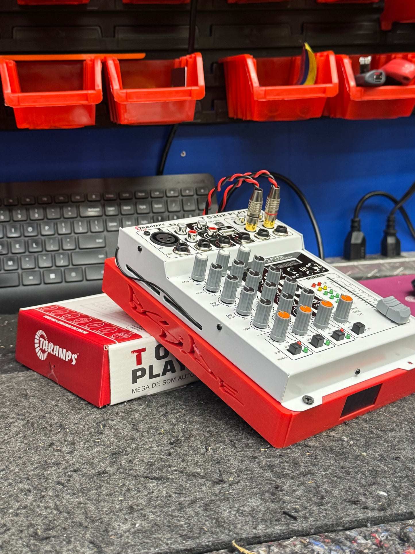 Bside Mixer Box – Bluetooth Control, 20FT Wiring & Long-Range Remote (Pre-Order)