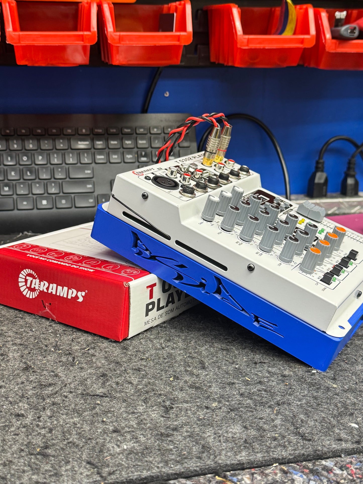 Bside Mixer Box – Bluetooth Control, 20FT Wiring & Long-Range Remote (Pre-Order)
