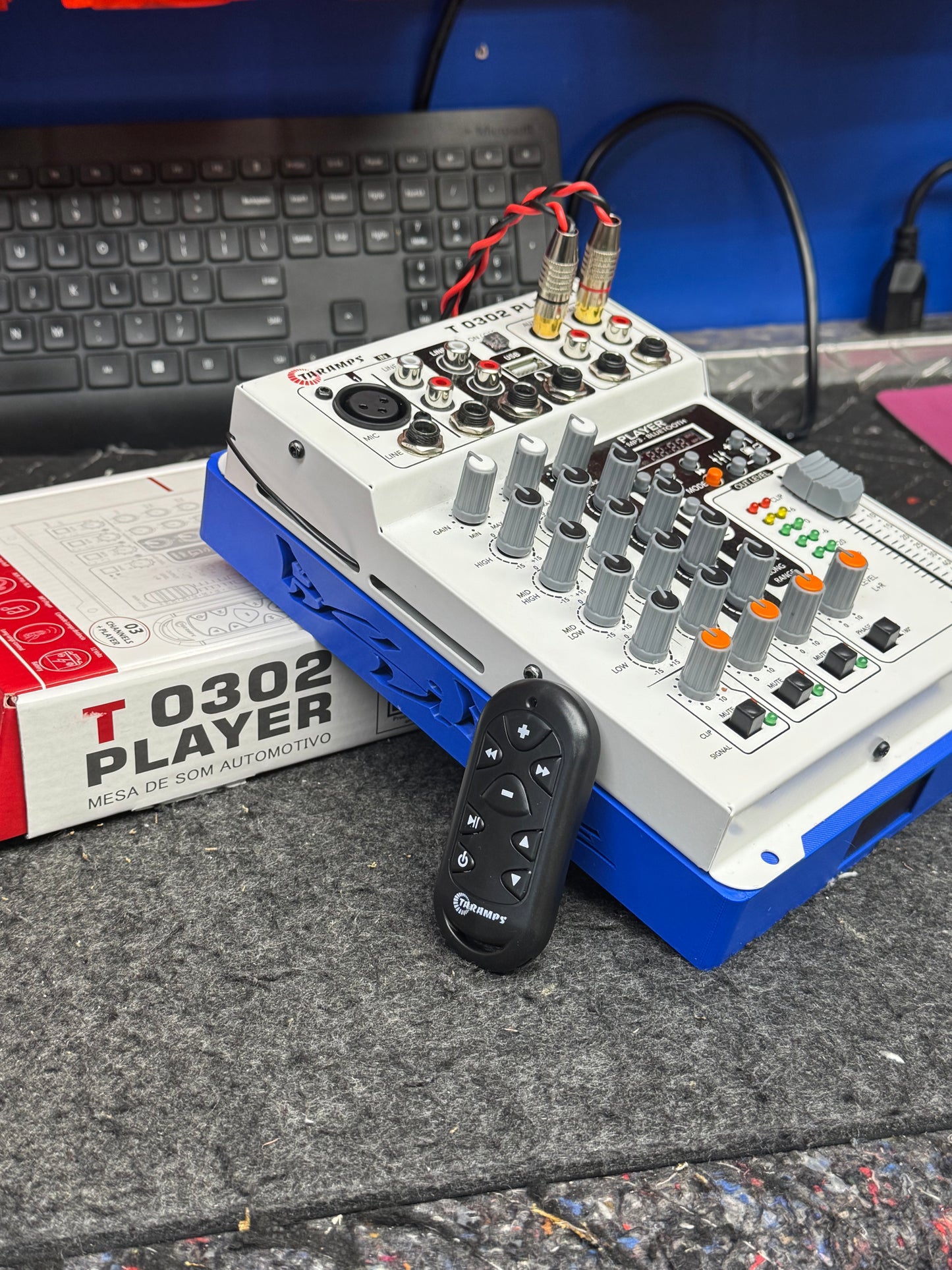 Bside Mixer Box – Bluetooth Control, 20FT Wiring & Long-Range Remote (Pre-Order)